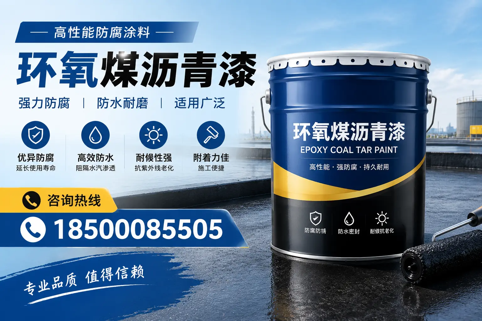 环氧煤沥青漆的主要成分与功能，鸡西用户深度了解