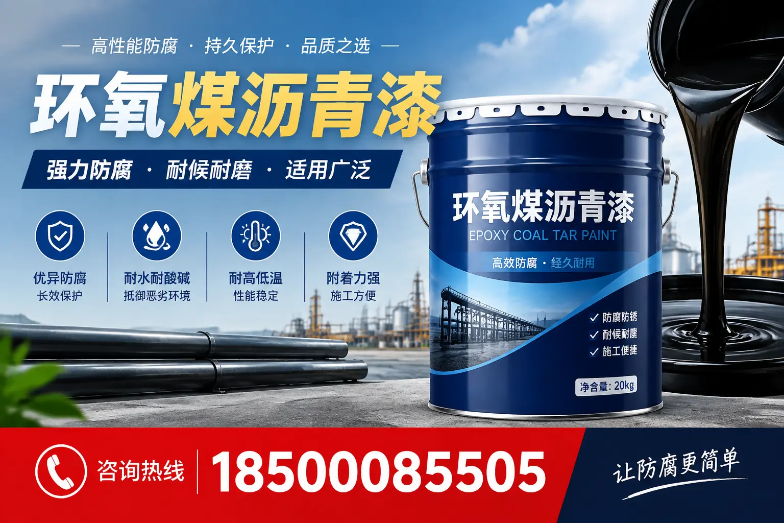 环氧煤沥青漆在不同气候条件下的表现分析，鸡西适用性
